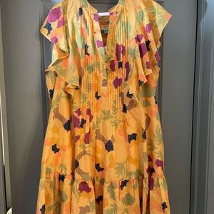 Anthropologie mango dress 2XL